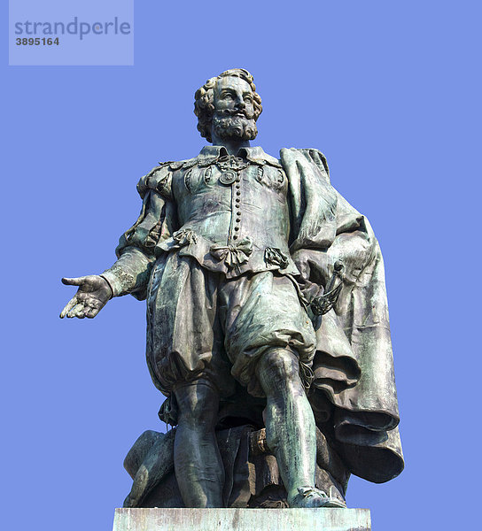 Das Rubensdenkmal  Groenplaats  Antwerpen  Flandern  Belgien  Europa