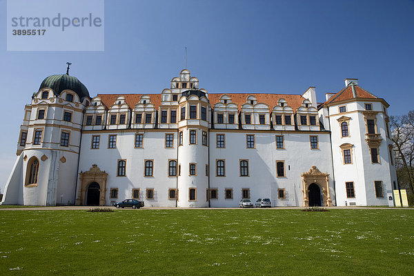 Das Schloss in Celle  Niedersachsen  Deutschland  Europa