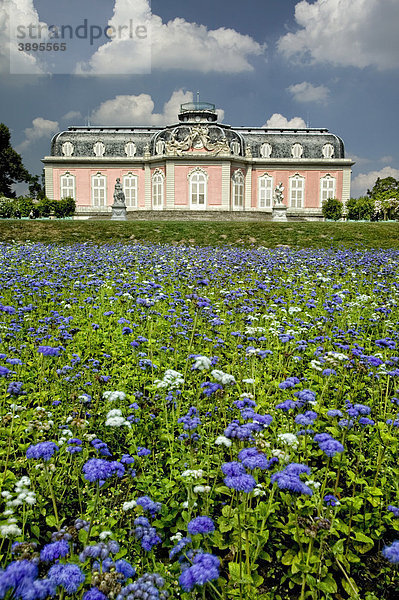 Schloss Benrath  Düsseldorf  Nordrhein-Westfalen  Deutschland  Europa