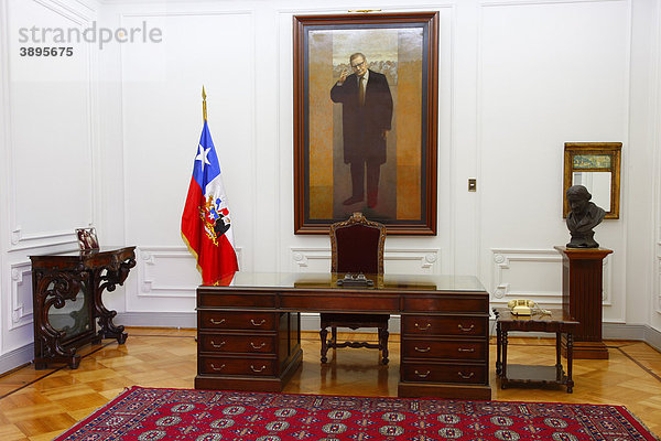 Büroräume von Salvador Allende  Santiago de Chile  Chile  Südamerika