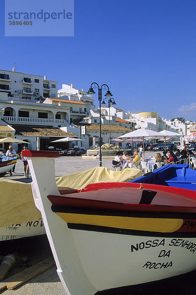 Fischerboote  Carvoeiro  Algarve  Portugal  Europa