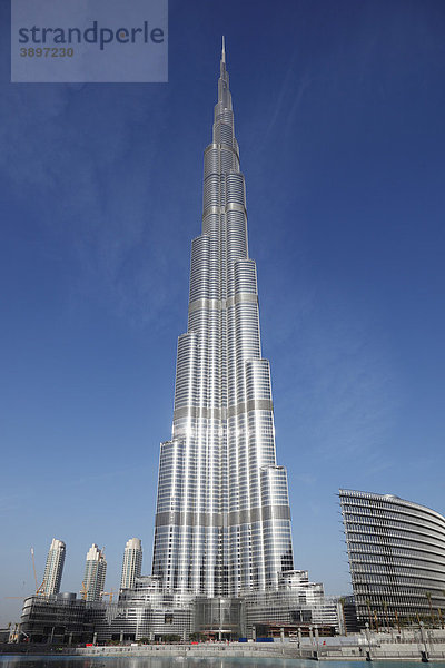 Burdsch Chalifa  Burdj Kalifa  Burj Khalifa  Dubai Stadt  Vereinigte Arabische Emirate  Asien