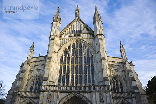 Kathedrale von Winchester  Winchester  Hampshire  England  Vereinigtes Königreich  Europa