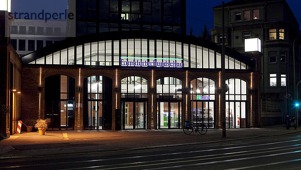 Verlag und Redaktion der Frankfurter Rundschau  Depot Sachsenhausen am Südbahnhof  Textorstraße  Frankfurt  Hessen  Deutschland  Europa