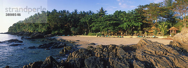 Strandbucht  Klong Nin Beach  Insel Ko Lanta  Koh Lanta  Krabi  Thailand  Asien