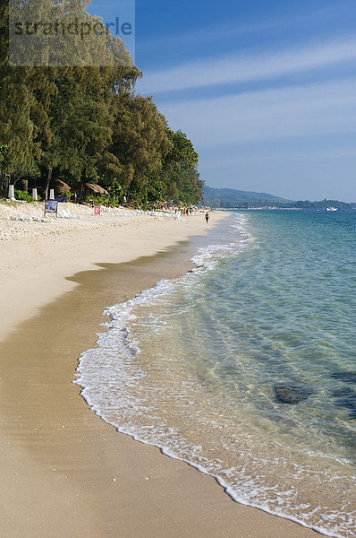 Sandstrand  Long Beach  Phra Ae Beach  Insel Ko Lanta  Koh Lanta  Krabi  Thailand  Asien