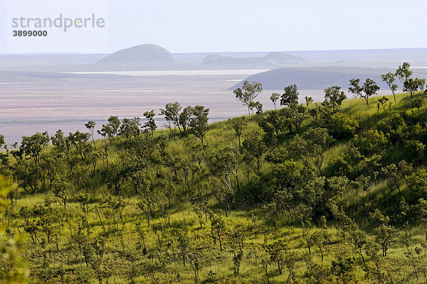 Feuchtgebiete in der Nähe von Cambridge Golf  Wyndham  Kimberley  Nordwest-Australien
