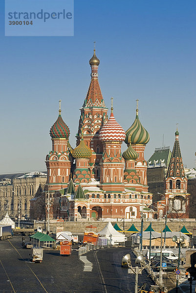 Basilius-Kathedrale  Moskau  Russland