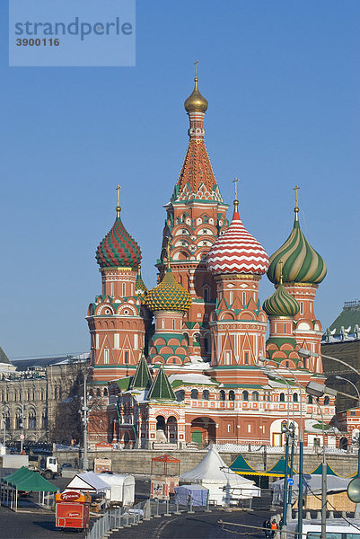 Basilius-Kathedrale  Moskau  Russland
