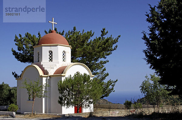 Kapelle  nahe Myrtos  Mirtos  Kreta  Griechenland  Europa