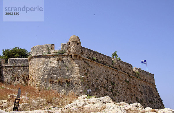 Venezianische Festung Fortezza  Burg  Rethimnon  Rethymno  Kreta  Griechenland  Europa
