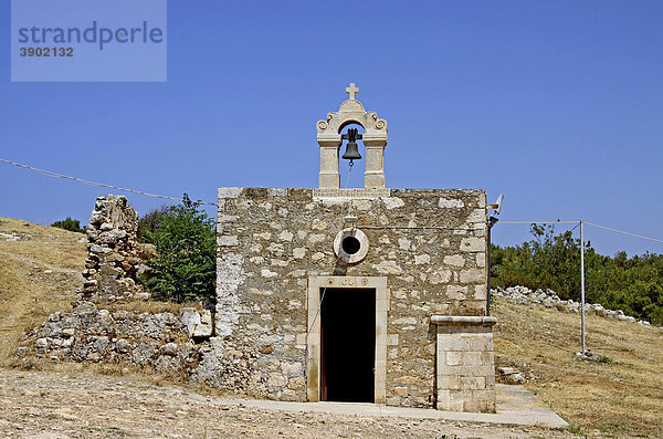 Kapelle  Venezianische Festung Fortezza  Burg  Rethimnon  Rethymno  Kreta  Griechenland  Europa
