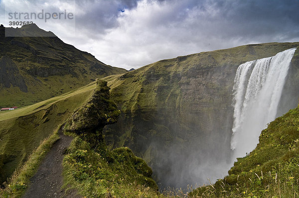 Skogarfoss  Island  Europa