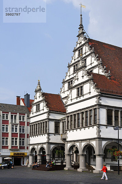 Rathaus  Paderborn  Nordrhein-Westfalen  Deutschland  Europa