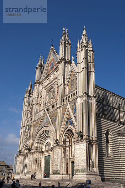 Duomo Santa Maria Assunta  Dom  Orvieto  Umbrien  Italien  Europa