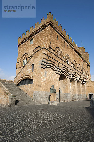 Palozzo del Popolo  Orvieto  Umbrien  Italien  Europa