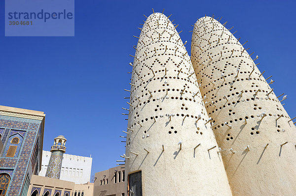 Taubentürme  Cultural Village  Doha  Katar  Qatar  Persischer Golf  Naher Osten  Asien