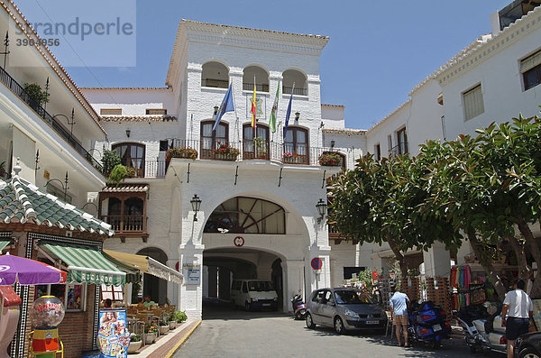 Ayuntamiento  Rathaus  Nerja  Provinz Malaga  Andalusien  Costa del Sol  Spanien  Europa