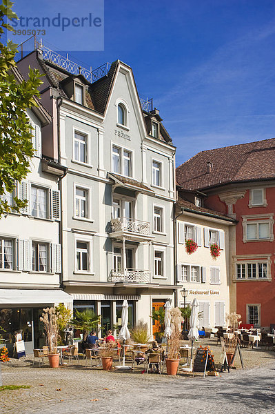 Altstadt  Rapperswil  Sankt Gallen  Schweiz  Europa