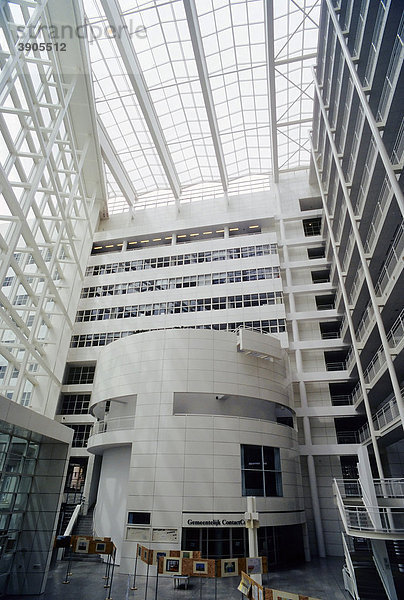 Neues Rathaus  Architekt Richard Meier  Den Haag  Südholland  Niederlande  Europa