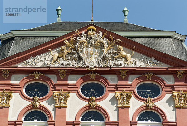 Schloss Bruchsal Residenz der Fürstbischöfe von Speyer  Bruchsal  Baden-Württemberg  Deutschland  Europa