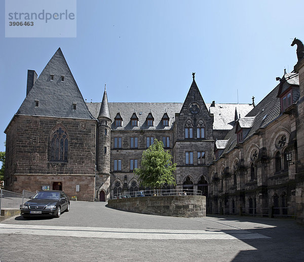 Universitätskirche  Altstadt von Marburg  Hessen  Deutschland  Europa