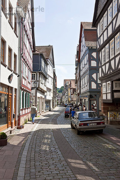 Altstadt  Weidenhäuser Straße  Marburg  Hessen  Deutschland  Europa