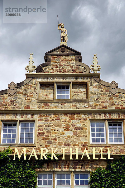 Historische Markthalle  ehemaliger Marstall  Kassel  Hessen  Deutschland  Europa