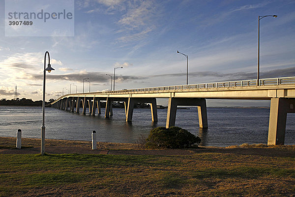 Brücke Phillip Island Bridge  Victoria  Australien
