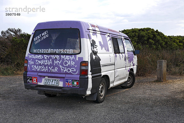 Wohnmobil zum Mieten für Backpacker  Rucksackreisende  Victoria  Australien