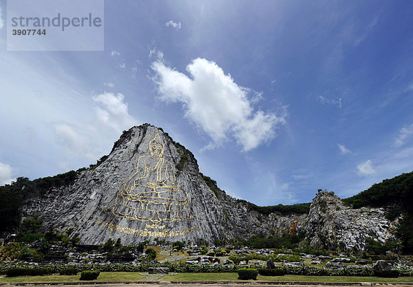 Buddha Berg  Thailand  Asien