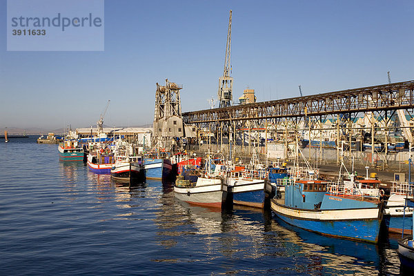 V & A Waterfront  Fischereihafen  Fischerboote  Kapstadt  Westkap  Südafrika  Afrika