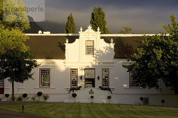 Luxushotel Lanzerac  Landhaus im kapholländischen Stil  Stellenbosch  Winelands  Kapstadt  Südafrika  Afrika