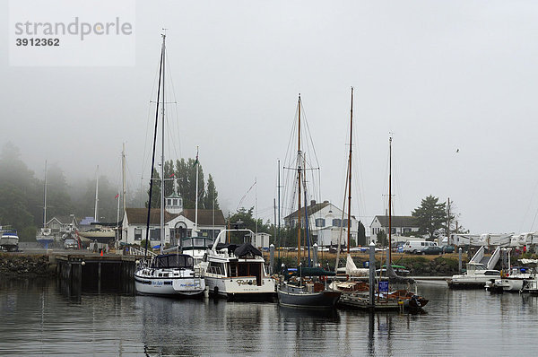 Yachthafen in Port Townsend im US-Bundesstaat Washington  USA