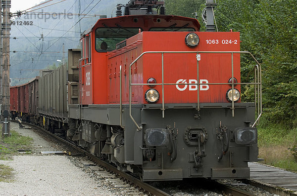 Verschub mit E Lokomotive der Baureihe 1063