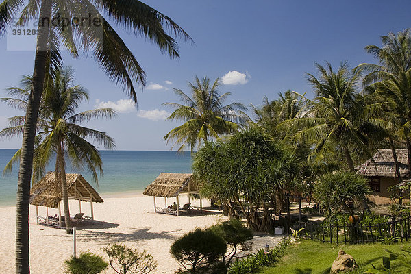 Strand Long Beach  Sea Star Resort  auf der Insel Phu Quoc  Vietnam  Asien