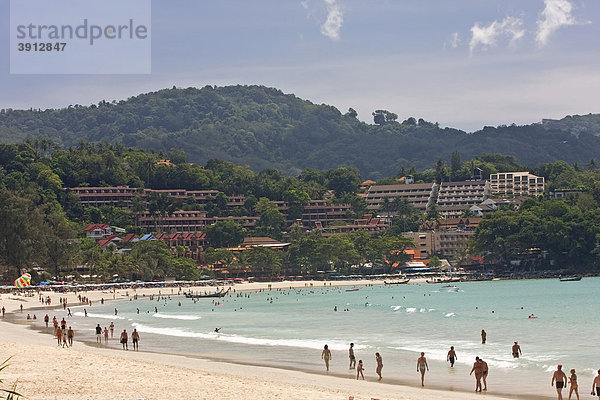 Strand Karon Beach  Phuket  Thailand  Asien