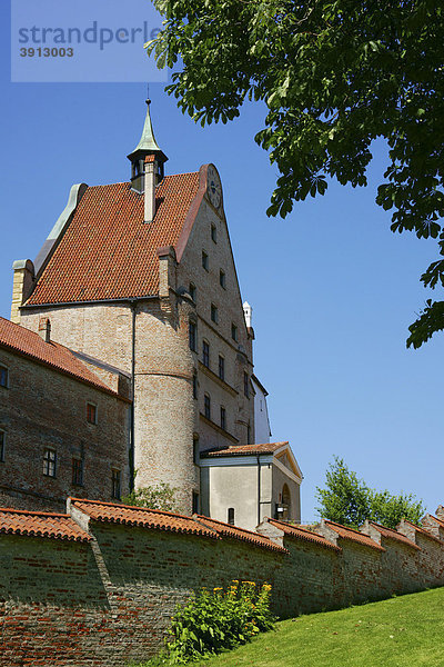 Burg Trausnitz bei Landshut  Bayern  Deutschland  Europa