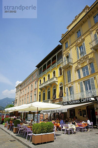 Cafe in Como  Italien  Europa
