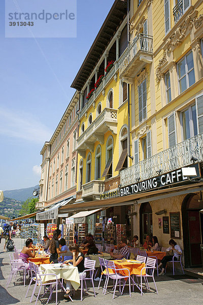 Cafe in Como  Italien  Europa