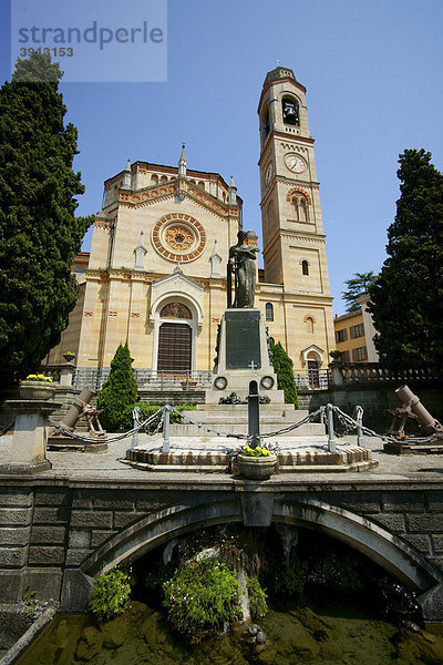 Kirche in Tremezzo  Italien  Europa
