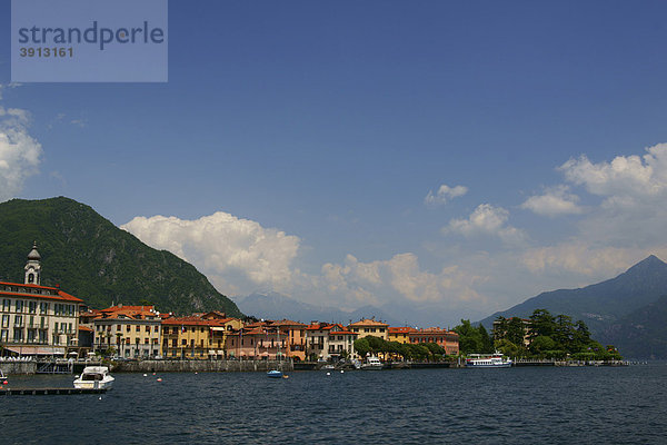 Ufer in Menaggio  Comer See  Italien  Europa