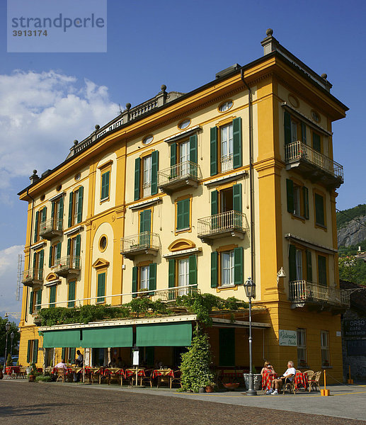 Restaurant in Varenna  Italien  Europa