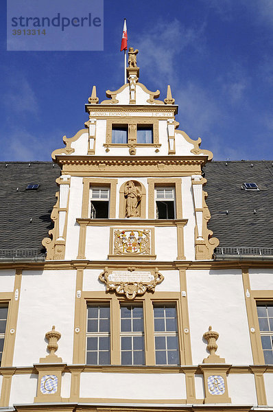 Schloss Neuhaus  Wasserschloss  Weserrenaissance  Paderborn  Nordrhein-Westfalen  Deutschland  Europa