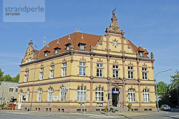 Historisches Gebäude  Altstadt  Herford  Ostwestfalen  Nordrhein-Westfalen  Deutschland  Europa