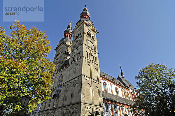 Liebfrauenkirche  romanische Kirche  Koblenz  Rheinland-Pfalz  Deutschland  Europa