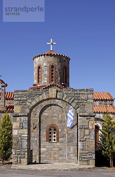 Kirche  Bergdorf Axos  Kreta  Griechenland  Europa