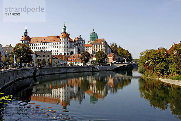 Schloss  Neuburg an der Donau  Bayern  Deutschland  Europa