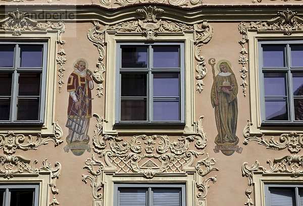 Wohnhaus von Johann A. Freiherr von Ickstatt  1746  Ickstatthaus  Ingolstadt  Bayern  Deutschland  Europa