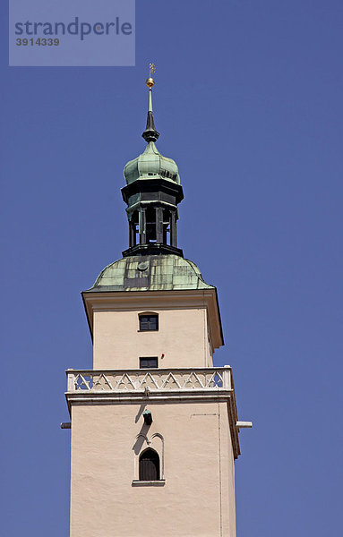 Pfeiffturm  Altes Rathaus  Ingolstadt  Bayern  Deutschland  Europa